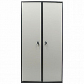 Шкаф металлический для документов AIKO "SL-185/2" ГРАФИТ, 1800х920х340 мм, 85 кг, S10799182002