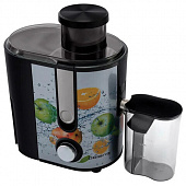 Соковыжималка POLARIS PEA 0829 Fruit Fusion, 800 Вт, стакан 0,35 л, емкость жмыха 1 л, пластик, стал