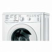 Стиральная машина INDESIT IWSB 5105, 1000 об/мин, 5 кг, фронтальная загрузка, 16 программ, белая, 86
