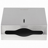 Диспенсер для полотенец LAIMA PROFESSIONAL INOX, (Система H2) Z-сложения, нержавеющая сталь, матовый
