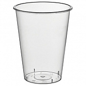 Стакан одноразовый 375 мл, пластиковый, матовый, Bubble Cup, СВЕРХПЛОТНЫЙ, ВЗЛП, 1020П