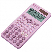 Калькулятор инженерный BRAUBERG SC-991ES-PLUS-PK (164х80 мм), 552 функции, 10+2 разряда, РОЗОВЫЙ, 27