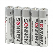 Батарейки КОМПЛЕКТ 30 (20+10) шт., SONNEN Alkaline, AA+ААА (LR6+LR03), в коробке, 455097