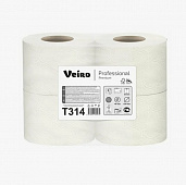 Туалетная бумага 2сл., Veiro Lite Premium,100% целл. 95х125мм., 160лст.,20 метров, 8рул.х6пач. 