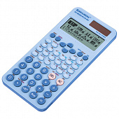 Калькулятор инженерный BRAUBERG SC-991ES-PLUS-BU (164х80 мм), 552 функции, 10+2 разряда, ГОЛУБОЙ, 27