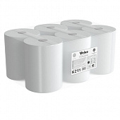 Полотенца бумажные рулонные 150 м, VEIRO Professional (H1) COMFORT, 1-слойные, КОМПЛЕКТ 6 рулонов, K