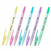 Ручка шариковая BRAUBERG "ULTRA PASTEL", СИНЯЯ, узел 0,7 мм, чернила ГЕРМАНИЯ, наконечник ШВЕЙЦАРИЯ,