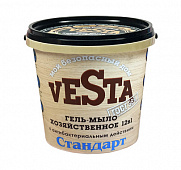 Хозяйственное гель-мыло стандарт 1 кг, Веста (Vesta). Гост88%