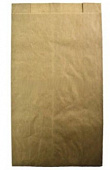 Пакет бумажный пищ. 250x140x60 жиростойкий бурый крафт 40г (3000шт) Тек-Пак