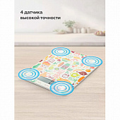 Весы кухонные BQ (БИ-КЬЮ) KS1010, электронный дисплей, max вес 5 кг, тарокомпенсация, закаленное сте