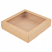 1ЕА Коробка OneBox 1500/b, Крафт 200*200*48 / 25шт/150 шт/кор