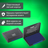 Штемпельная подушка TRODAT 9051, 90х50 мм, синяя, 9051с