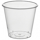 Стакан одноразовый 300 мл, пластиковый прозрачный, Bubble Cup, СВЕРХПЛОТНЫЙ, ВЗЛП, 1023ГП