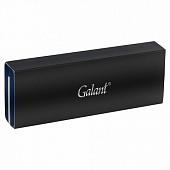 Ручка шариковая GALANT "Black", корпус черный, ежедневник недатированный А5 черный, пакет, 880904