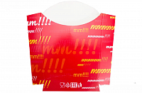 Короб-Стакан для картофеля фри цветной средний МЕГА 83х36х107 120гр (1000шт)