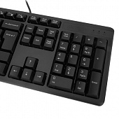 Набор проводной A4TECH KK-3330, USB, клавиатура 104 клавиши, мышь 2 кнопки + 1 кнопка-колесо, черная